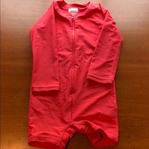 Hanna andersson long sleeve one piece swim suit